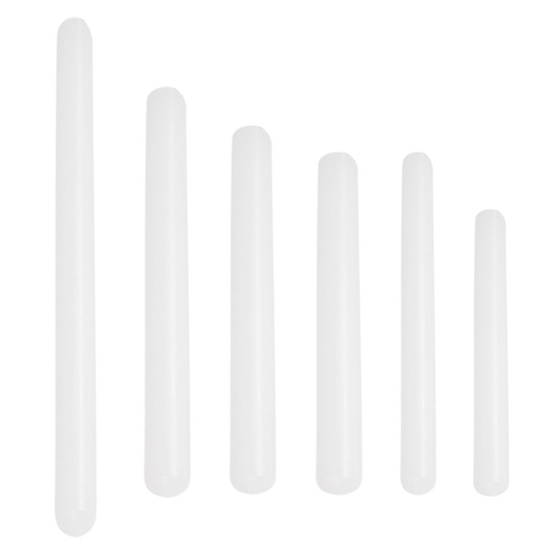 Milk tea shop hand-made lemon hammer rolling dough plastic rolling pin household 9 inch PP non-stick rolling dough popsicle