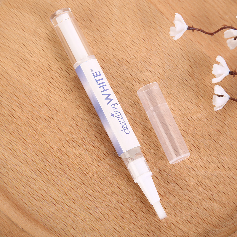 Cross-Border Wholesale Dazzling White Rotary Tooth Whitening Pen 3ml Tooth Cleaning Pen Whitening Pen