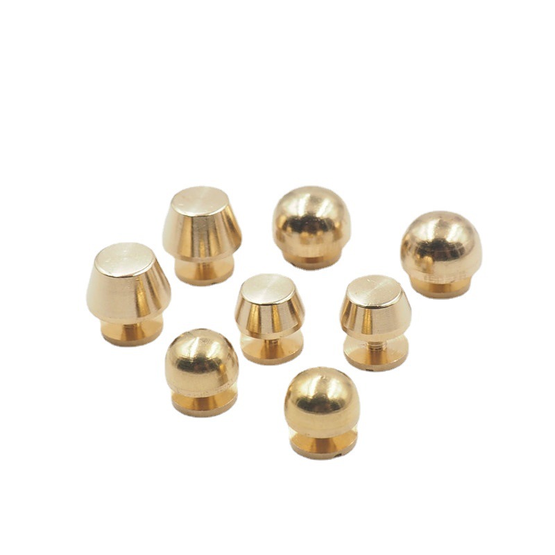 Pure copper bottom nail bucket foot nail round foot nail mushroom nail fixing screw