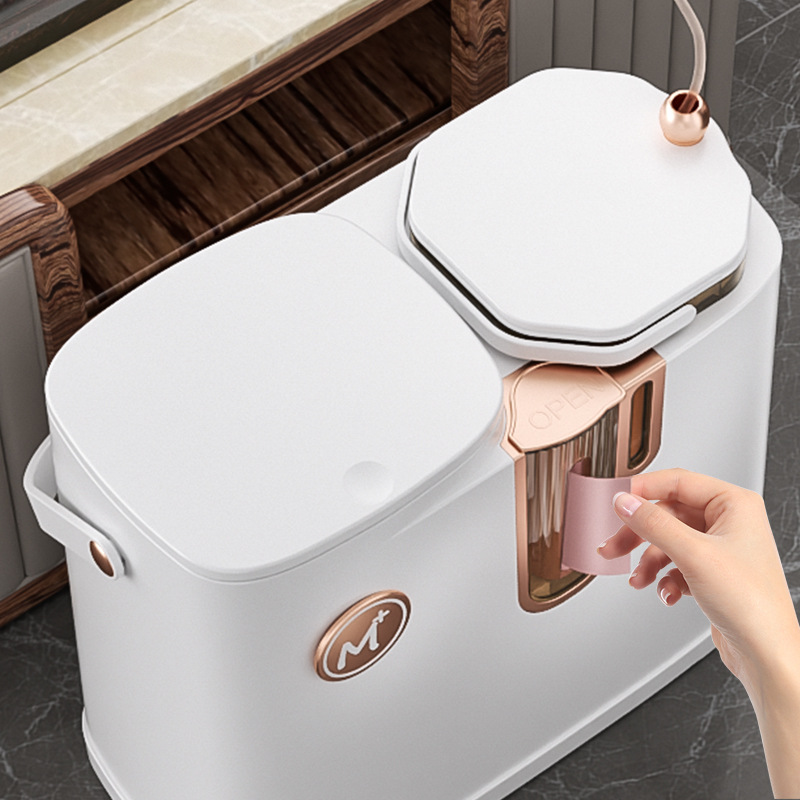 Tea Bucket Tea Residue Bucket Garbage Separation Filter Drainage Bucket Tea Table Waste Bucket Kung Fu Tea Set Accessories Tea Ceremony Tea Bucket