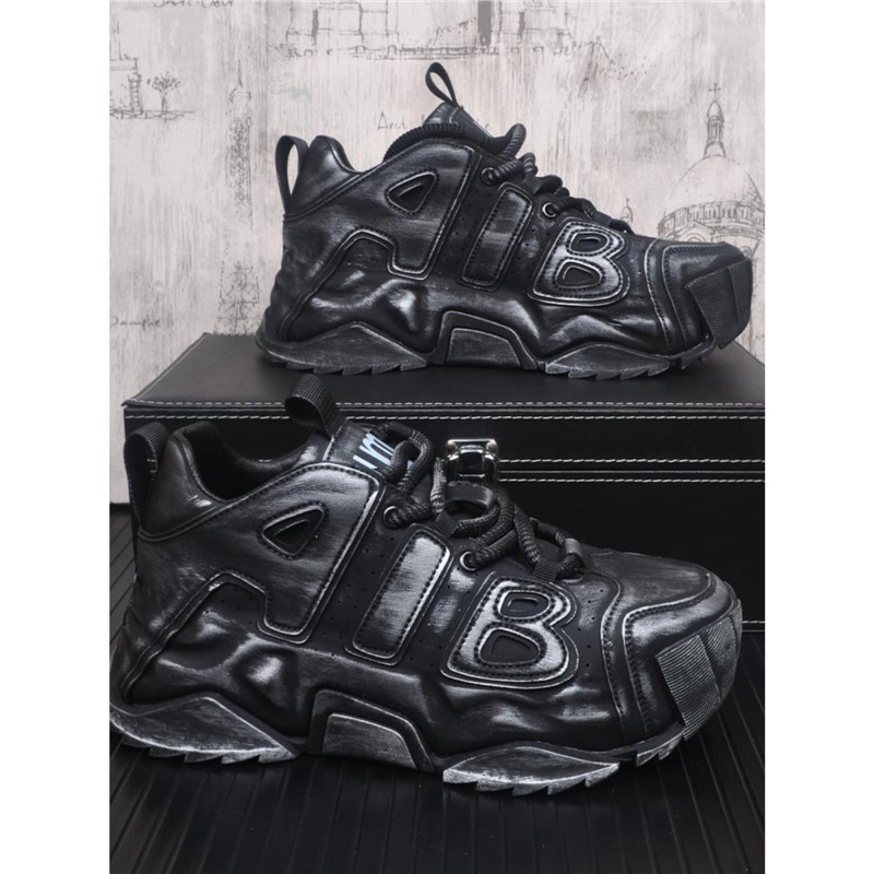 Men's Shoes 2025 Spring New Retro Old Torre Shoes Men's Fashion Brand Thick Sole Increased Casual sneaker Color