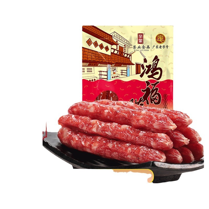 Rongye Authentic Cantonese Style Sausage 70% Lean Sausage Hongfu Cantonese Flavor New Year Goods