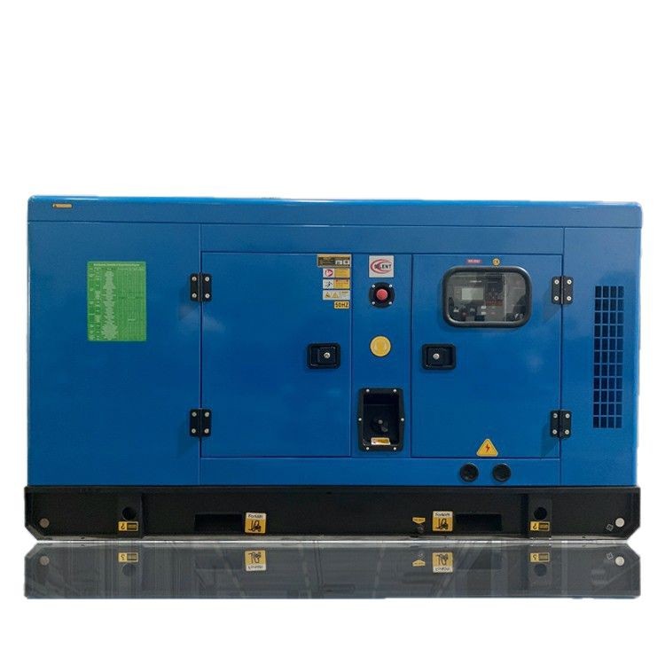 Cross-Border Export Mining Fully Automatic 380V High Power 300Kw Silent Box Yuchai Diesel Generator Set Three-Phase