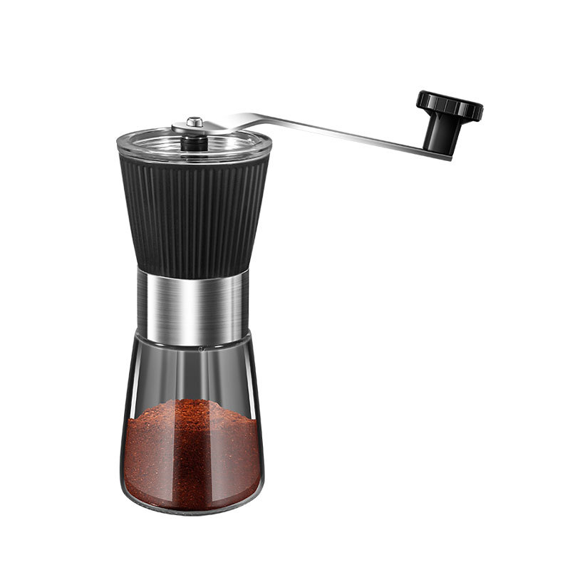 Foreign trade 304 stainless steel hand-cranked coffee machine multi-purpose coffee grinder household adjustable manual grinder