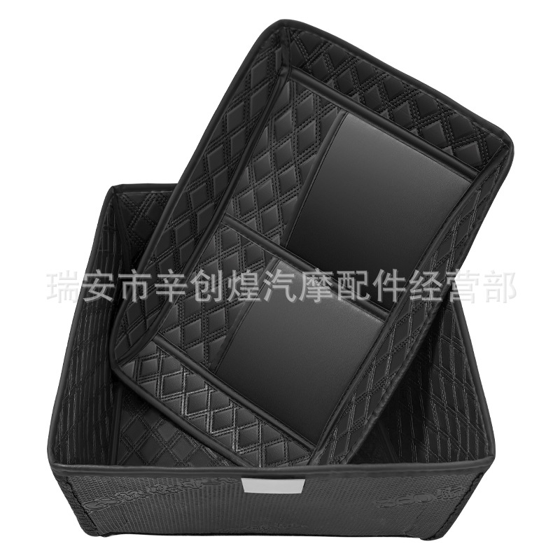 Motorcycle electric car tail box accessories comfortable backrest leather lining key model 45L tail box lining