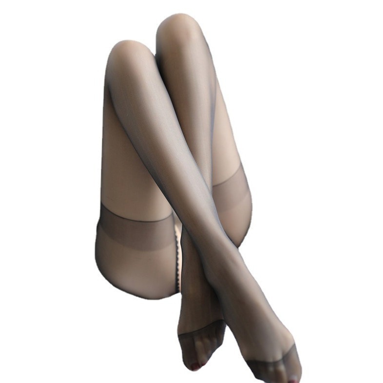 Sexy Stockings, Tempting Lingerie, Open-Crotch No-Take-Off Black Stockings, Sexy Stockings, Sexy Tearable Hot Transparent Pantyhose