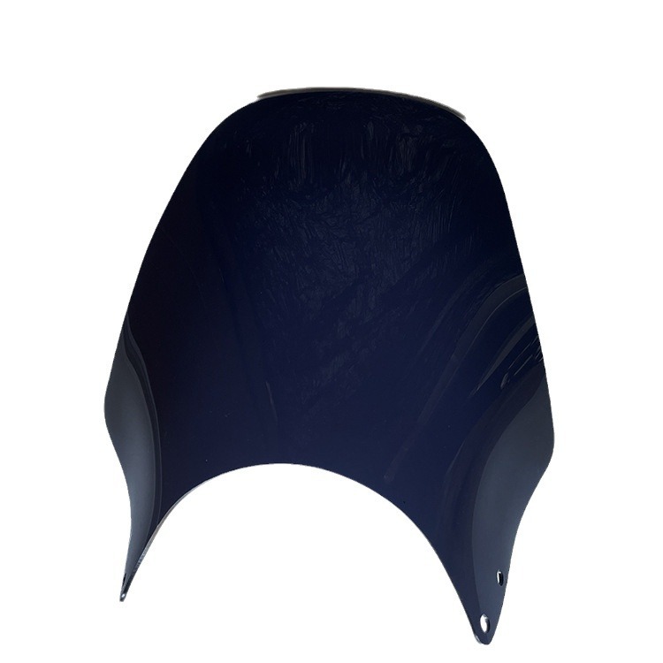 Motorcycle Modified Windshield Motorcycle Round Light Suitable for Deflector Windshield 3mm Thickeneded One-Piece Drop Shipping