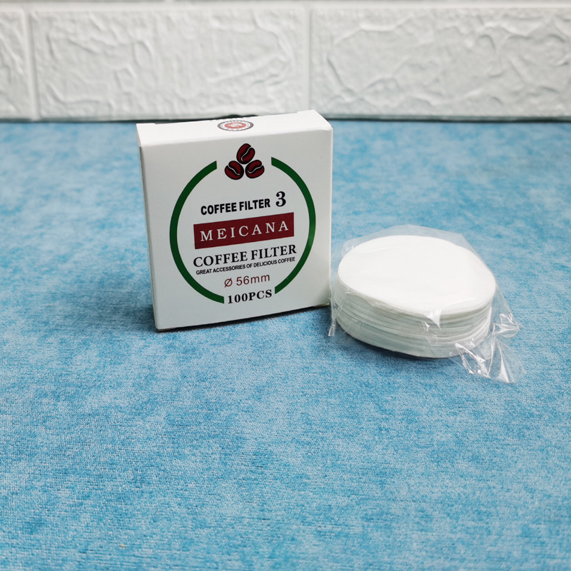 Factory supply coffee filter paper ice drip pot drip pot Vietnam pot moka pot 369 100 pieces of coffee filter paper