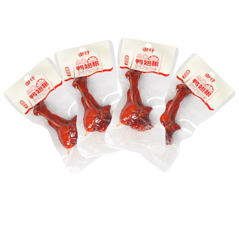 Yuzai Shank King 40g Salt Baked Duck Wing Root Spicy Duck Legs Vacuum Packed Ready to Eat Wholesale Customized