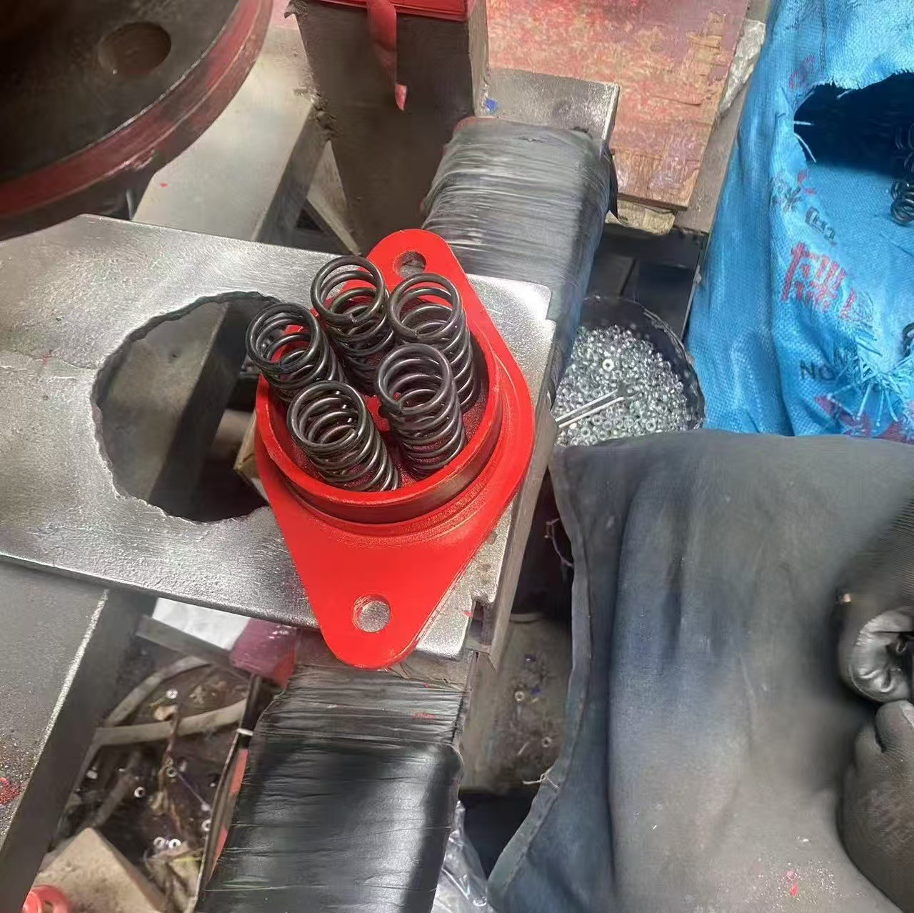 Zd Type Damping Spring Shock Absorber Fan Air Conditioner Isolation Base Water Pump Machine Tool Seat Type Buffer Shock Absorption Damping Type