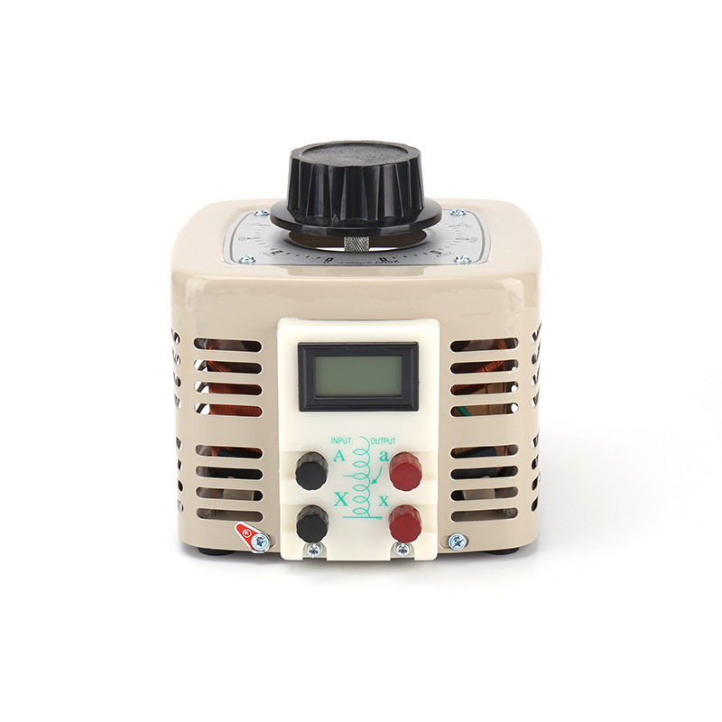 Maosheng electrical contact single-phase voltage regulator output adjustable 0~250V manufacturers on demand