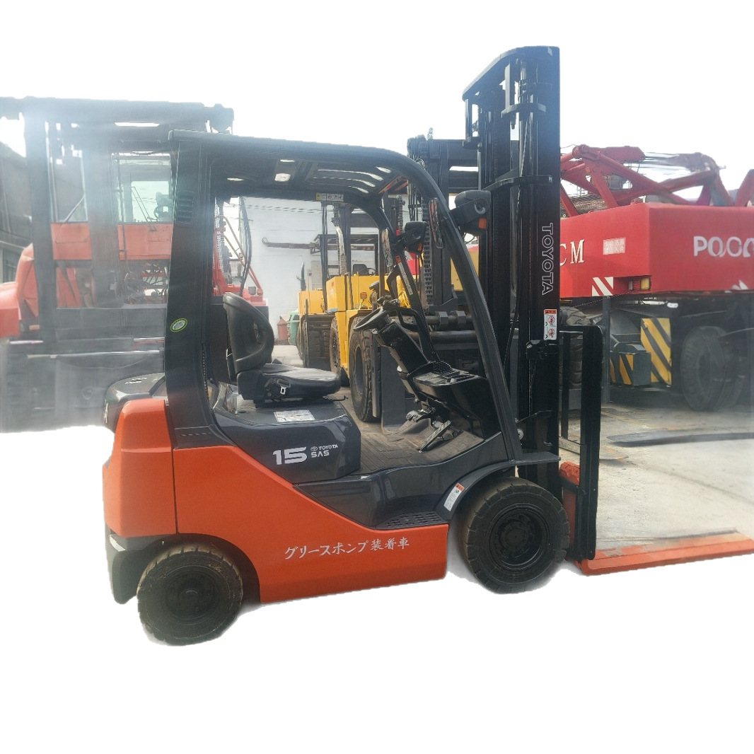 In-Stock Direct Sales of Nissan Toyota 1.5-Ton Forklifts, 3-Ton Internal Combustion Forklifts, Used Nissan Forklifts for Export