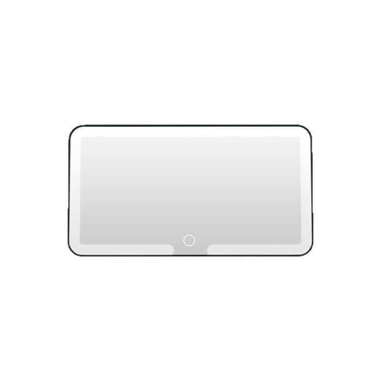 Car Passenger Sunshade Vanity Car Sun Visor Touch Led Light Mirror High-Definition Car Vanity Mirror