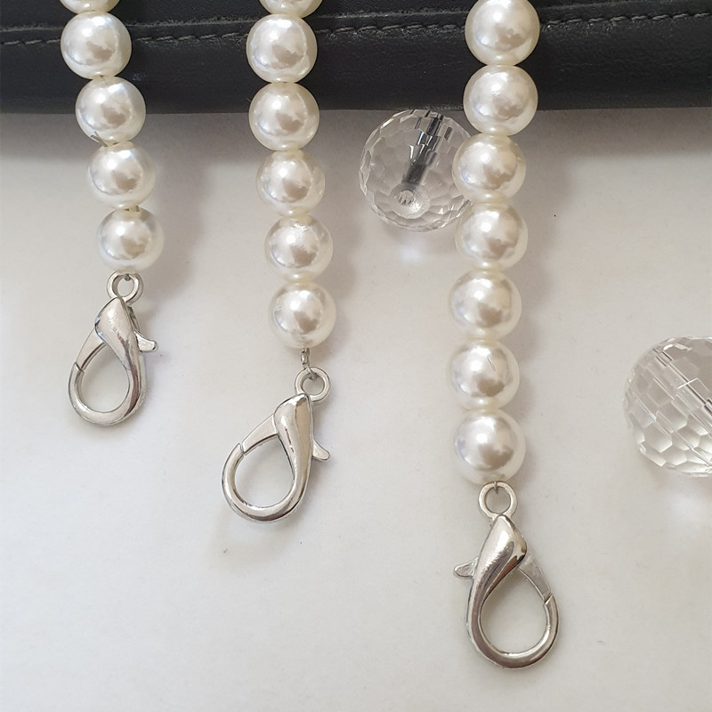8mm High-Gloss Pearl Bag Chain, Mobile Phone Chain, Mobile Phone Case, Pearl Chain, Bag Chain, Pearl Chain, Bag Chain Modification