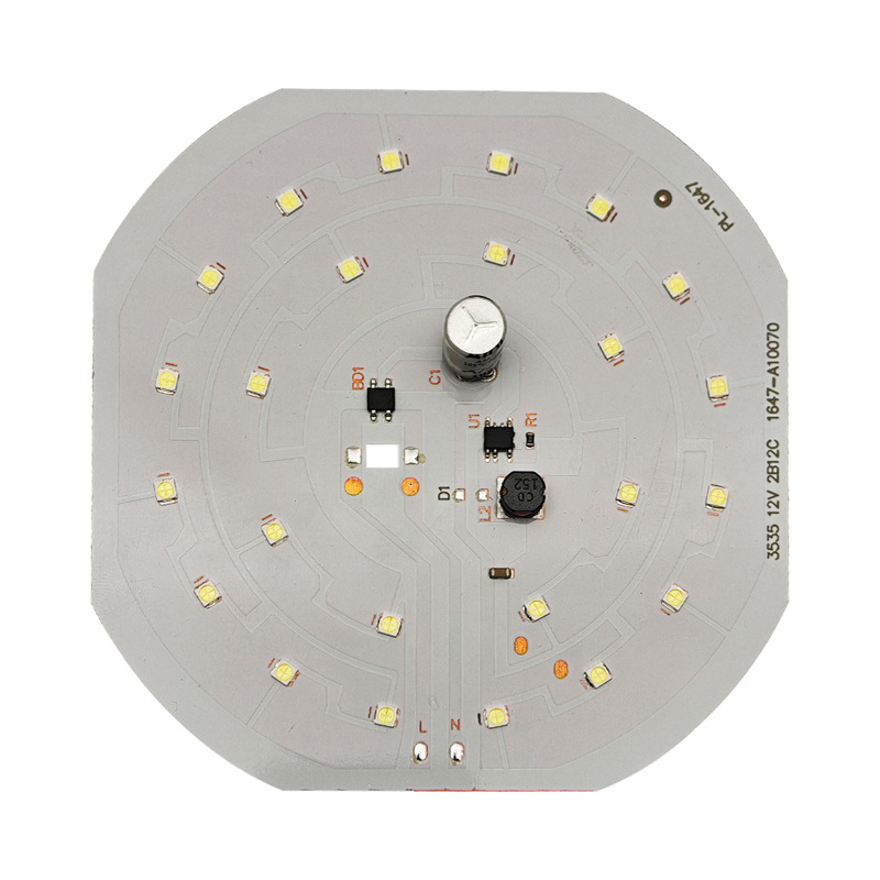 Led Light Bulb Bulk Accessories Diamond Shell Aluminum Base Light Source Board Driver-Free Skd Kit Self-Produced and Sold Wholesale