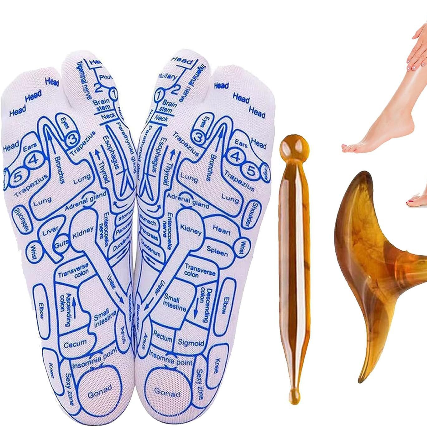 Modern Simple Foot Massage Socks Foot Massage Socks English Acupoints Send Parents Send Family Gifts