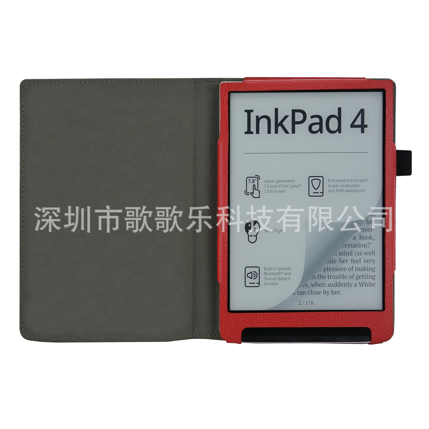 Pocketbook InlPad 4 e-book leather case Pocketbook InlPad 4 sleep protective case