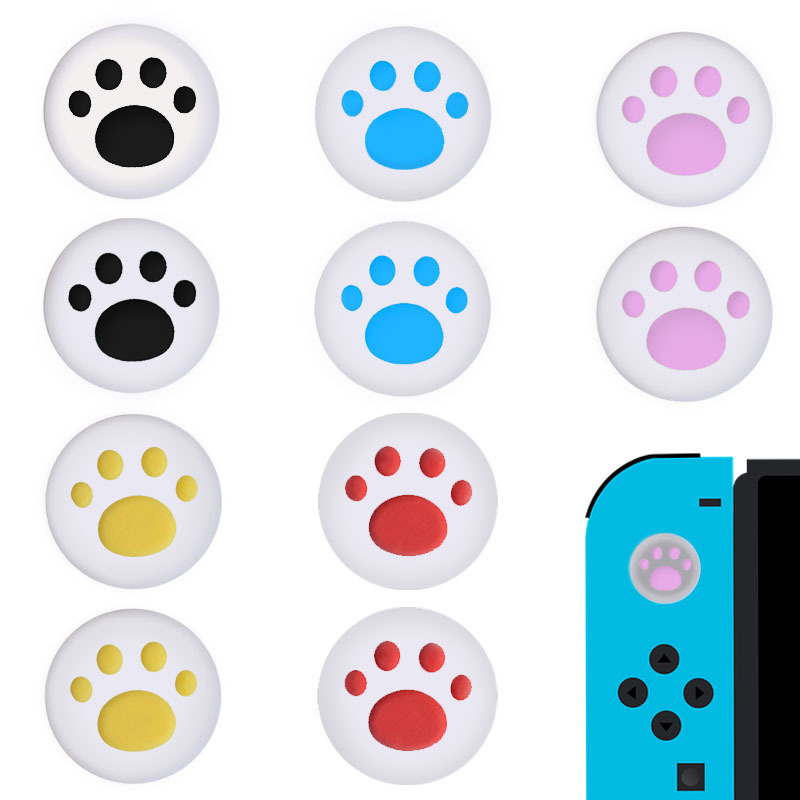 Nintendo Switch Handle Rocker Cap Lite Cat Claw Rocker Cover Joycon Button Ns Handle Silicone Cover