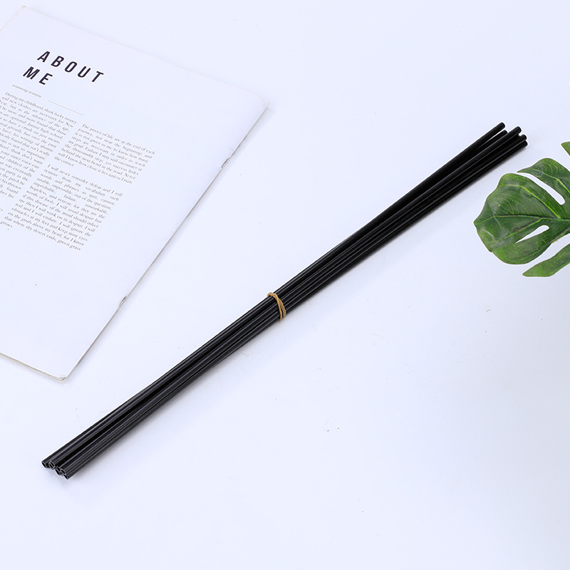 Cross-border toy cat stick accessories pipe PP plastic support rod hard plastic pipe hollow black rod pet supplies accessories