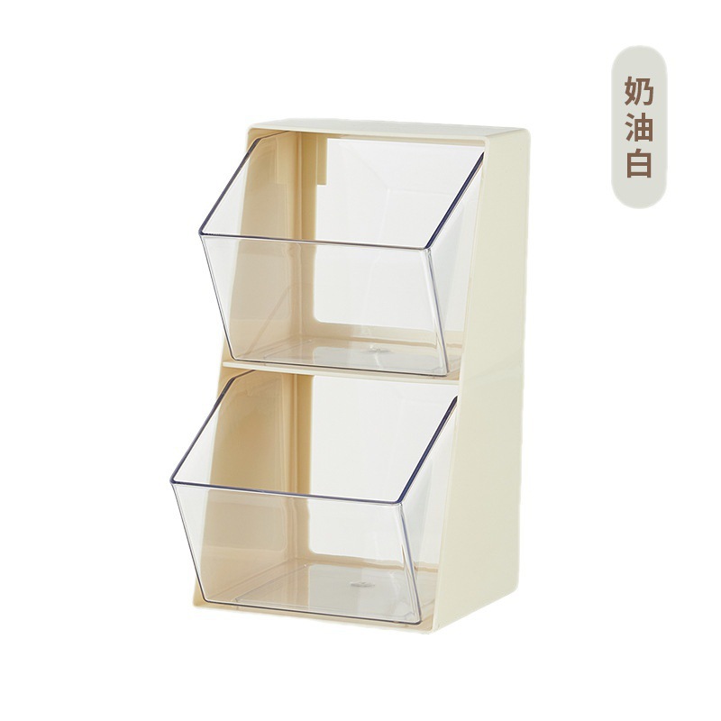 Tea Bag Storage Box Office Pantry Desktop Coffee Capsule Storage Rack Bar Instant Transparent Storage Rack