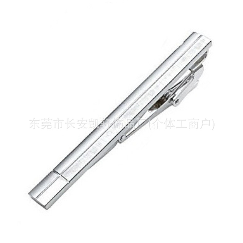 Manufacturer's Ready-Made Wholesale Men's Copper Tie Clip Gift Set Black Gift Box Plus 8 Tie Clips