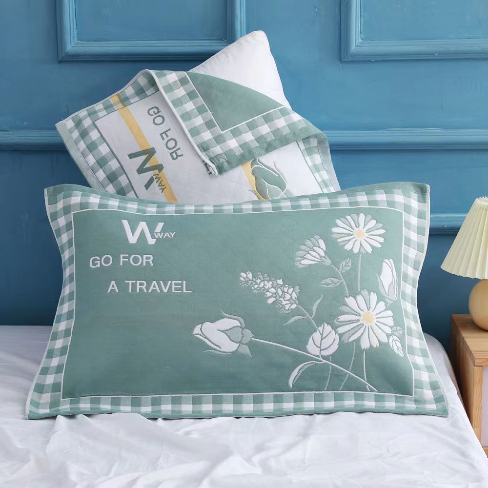 Пара хлопковых подушечных полотенец, экстра-large, утолщенные, домашние, из хлопкового марли, с головной повязкой, для студентов, устойчивые к загрязнениям, подарки для пар