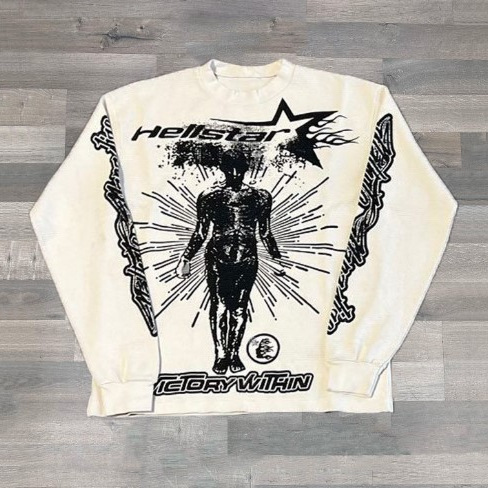 2024 spring new men and women couple round neck sweater 3D Printing Series creative theme printing can be used for children's clothing