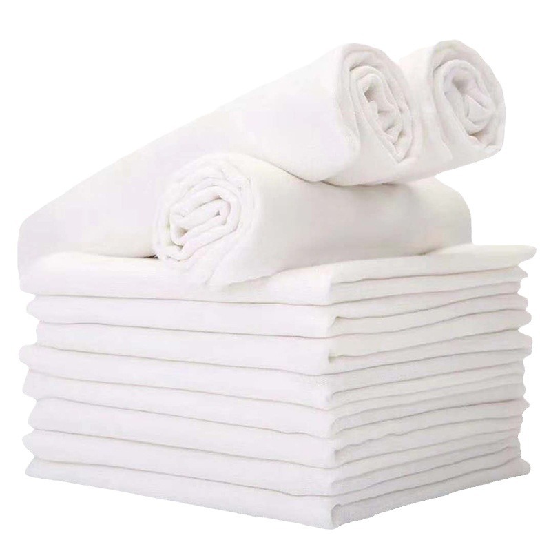 Baby Absorbent Gauze Diapers, All-Cotton Washable Newborn Diapers, Breathable Postpartum Sweat-Absorbing Pads