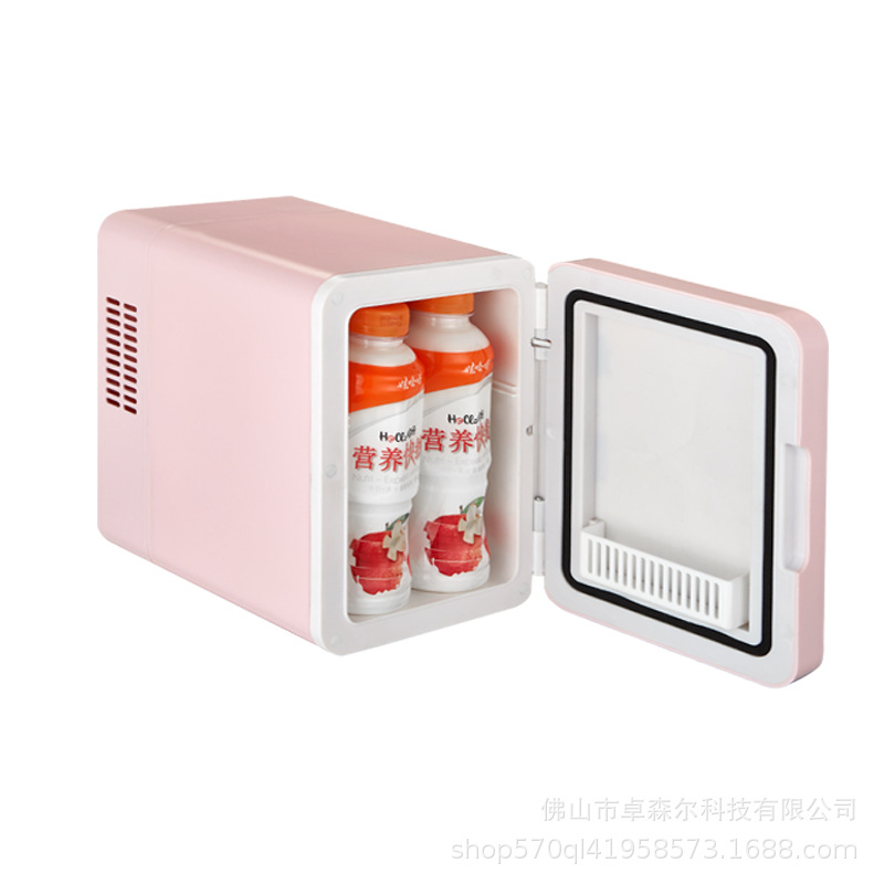 Easy to Go Out Mini Refrigerator Beauty Makeup Breast Milk Beverage Cold and Warm Multifunctional Skin Care Professional Car Home