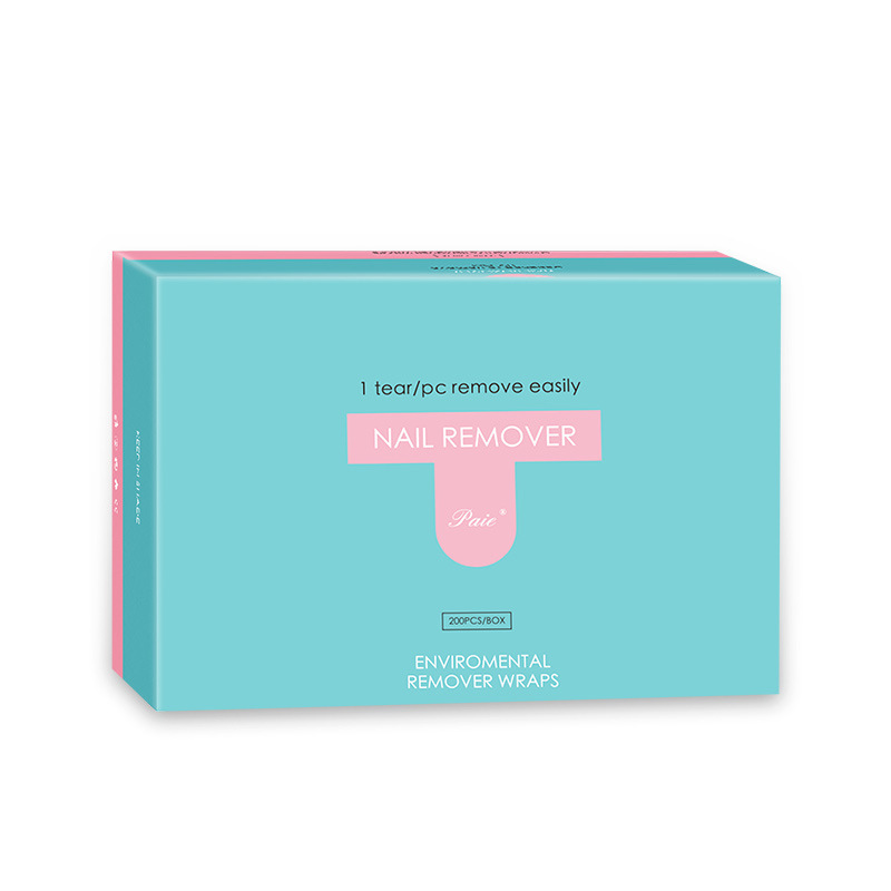 Disposable Nail Polish Remover Bag, Special Cleaning Tablets for Manicure, 200 Pieces, Oil Glue Phototherapy Gel, Nail Polish Remover Towel, Nail Polish Remover Paper That Does Not Hurt Nails