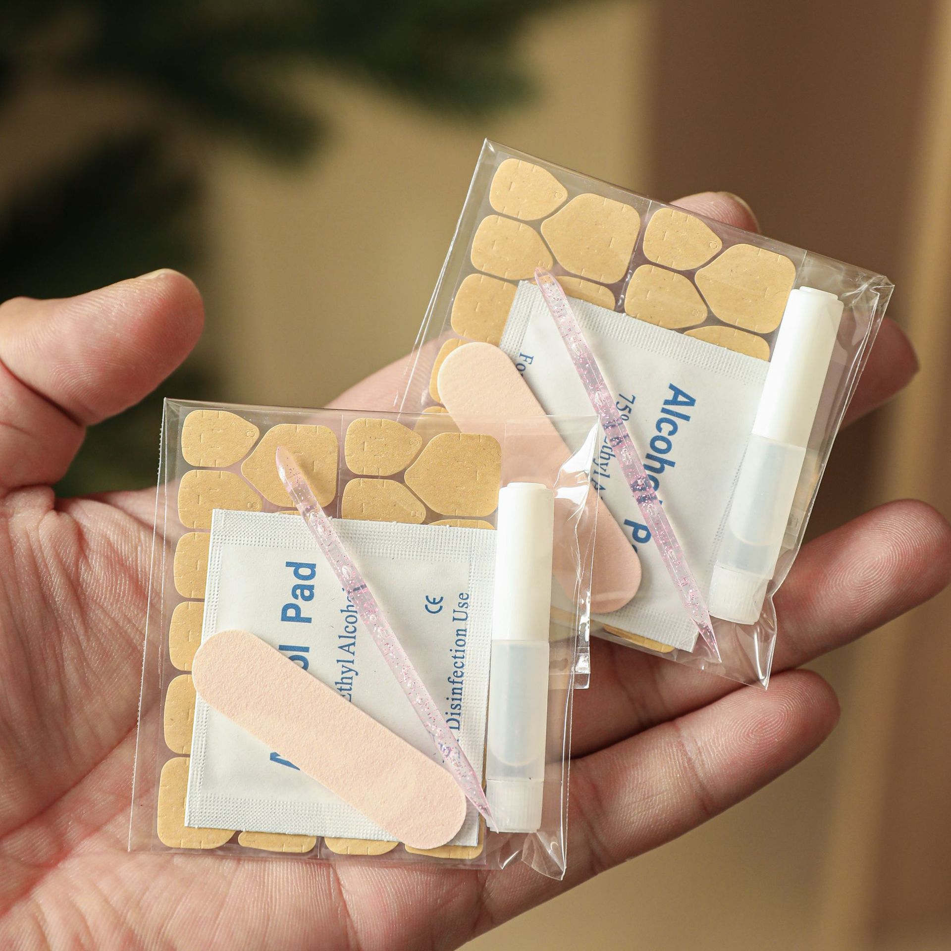 Wearable Nail Tool Kit Manicure Tool Kit Fake Nail Tool Kit Wearable Nail Set 4-Piece Set 5-Piece Set Glue