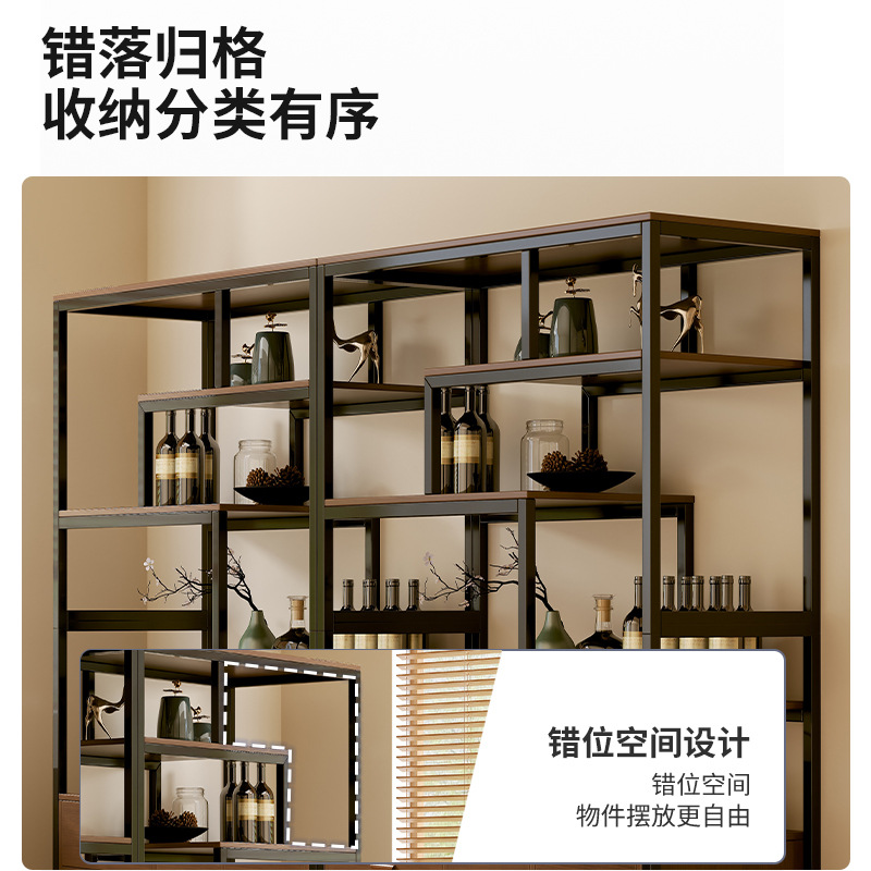 Wine Cabinet Wall living room display cabinet commercial wine rack 2023 new home cabinet locker restaurant New Chinese style