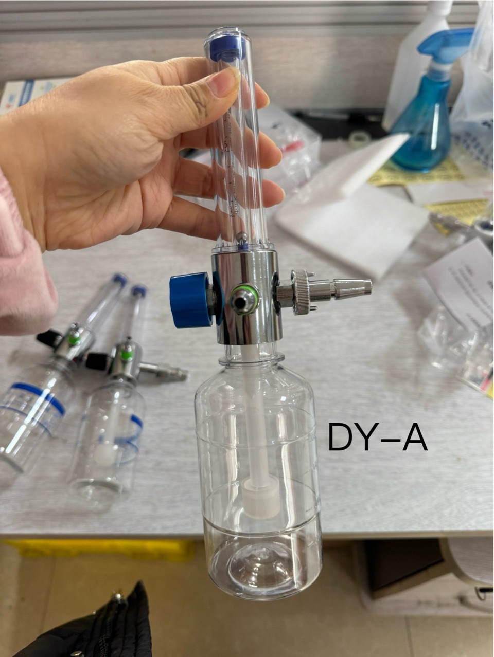 Flowmeter Atomization Flowmeter Oxygen Meter for Wall Oxygen Inhaler Hospital Center Oxygen Supply System for Moon Landing