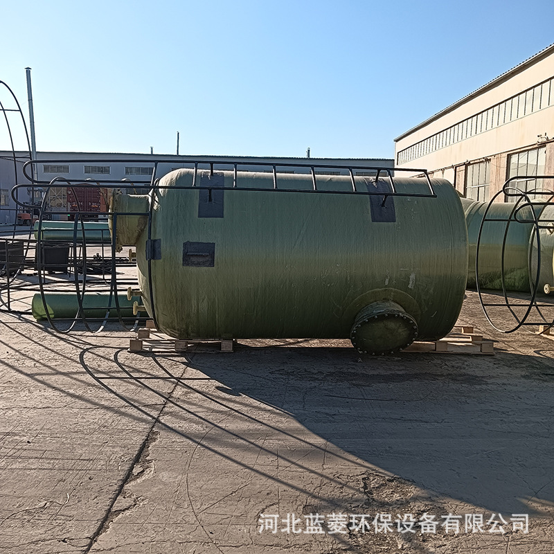 FRP storage tank fire water tank winding chemical storage tank vertical horizontal storage tank acid and alkali resistant anti-corrosion glass steel tank