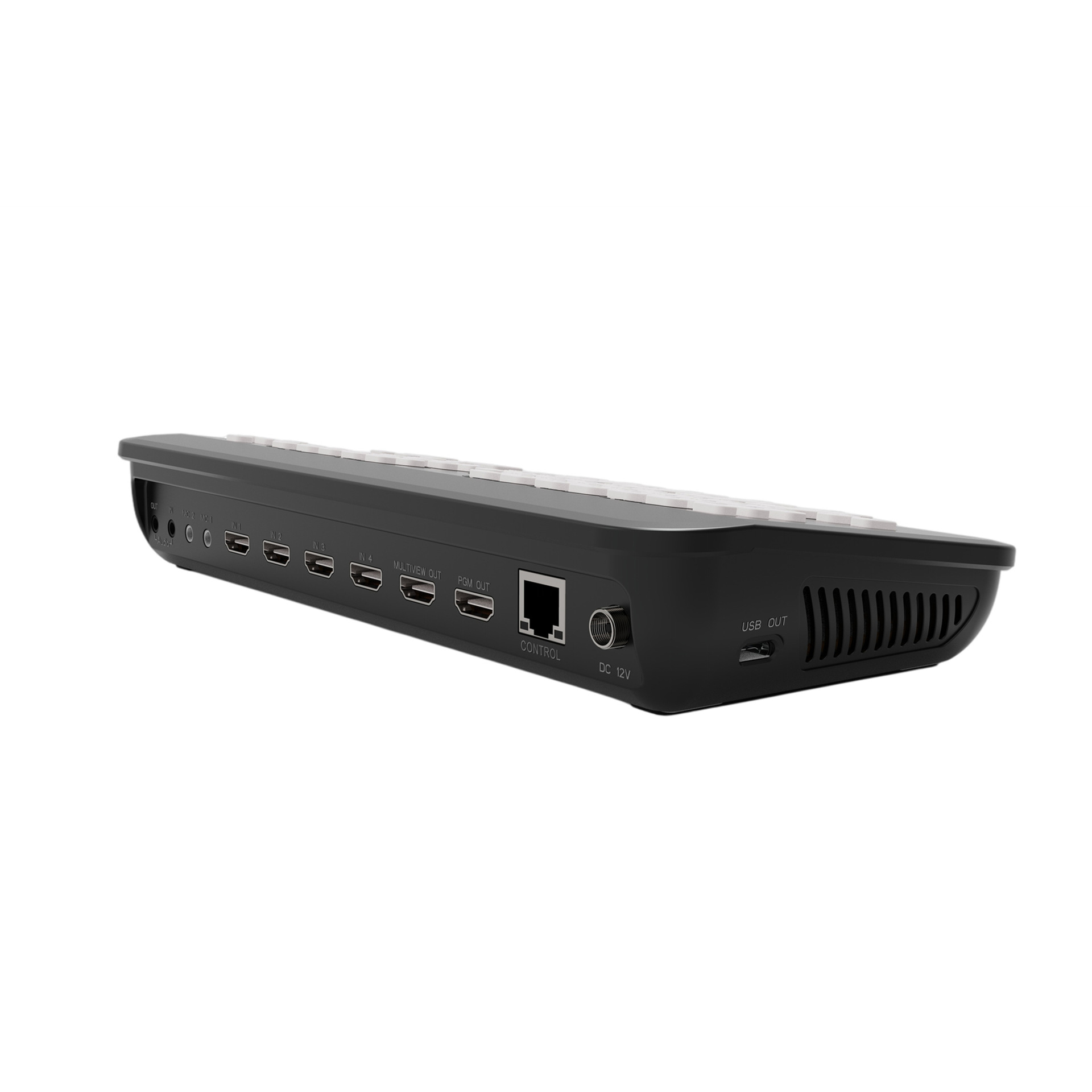 The Four-Channel HDMI Switcher Supports Rgb Three-Color Background Keying, Live Streaming, Video Recording, Video Conferencing and Other High-Definition Live Broadcasts