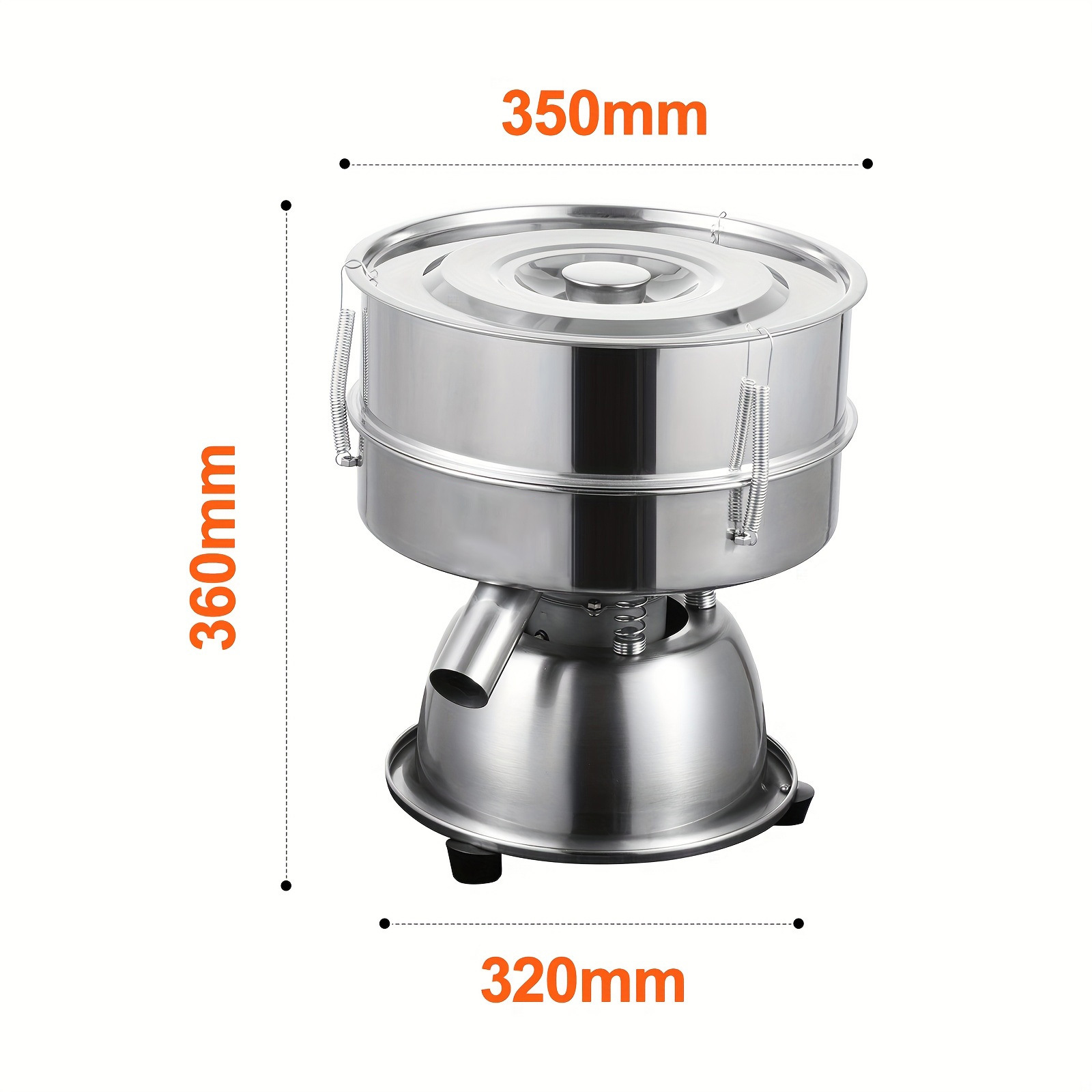 Vibration Sieve, Powder Spraying Vibrating Sieve, Small Electric Sieve, Separation Sieve, Powder Machine, Screening Machine, Flour, Traditional Chinese Medicine Powder Screening Machine