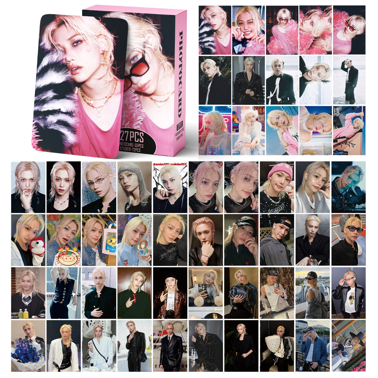 127 Straykids Do It Lee Longfu Felix Small Card Stickers in Stock