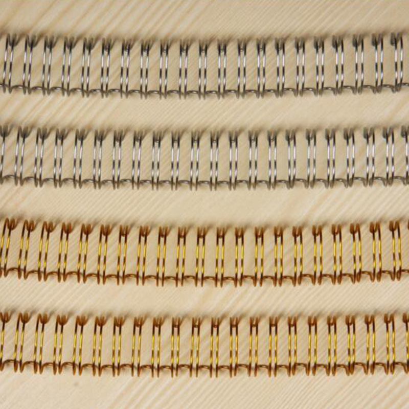 Factory Direct notebook double coil desk calendar ring calendar ring metal coated plastic coil color binding iron ring