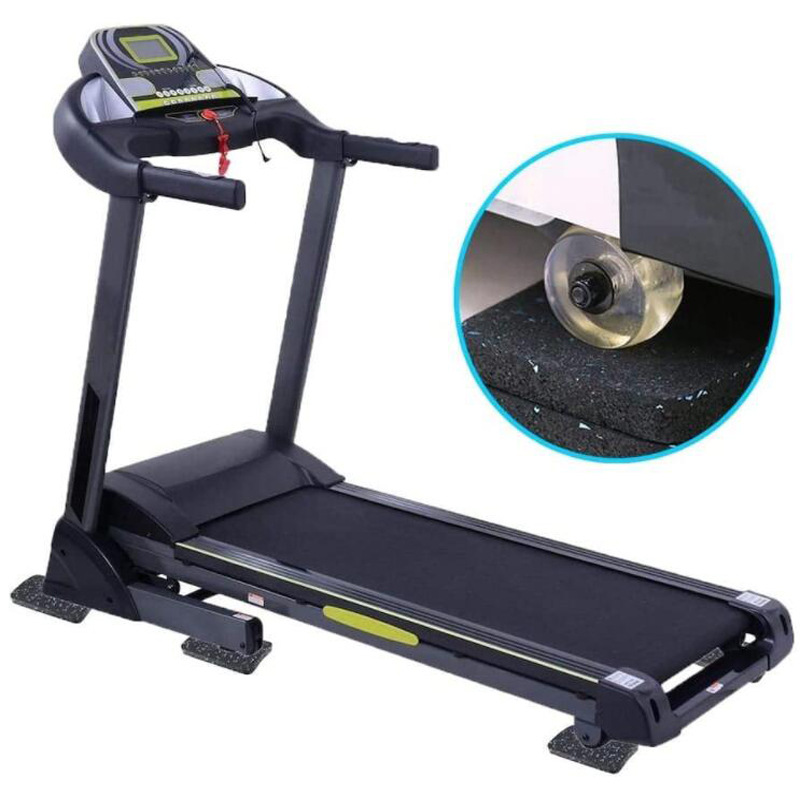 Cross-border Direct Supply Treadmill Shock Absorbing Mat Sound Insulation Cushion Floor Mat Gym Floor Mat Color Point Rubber Mat Furniture Foot Mat