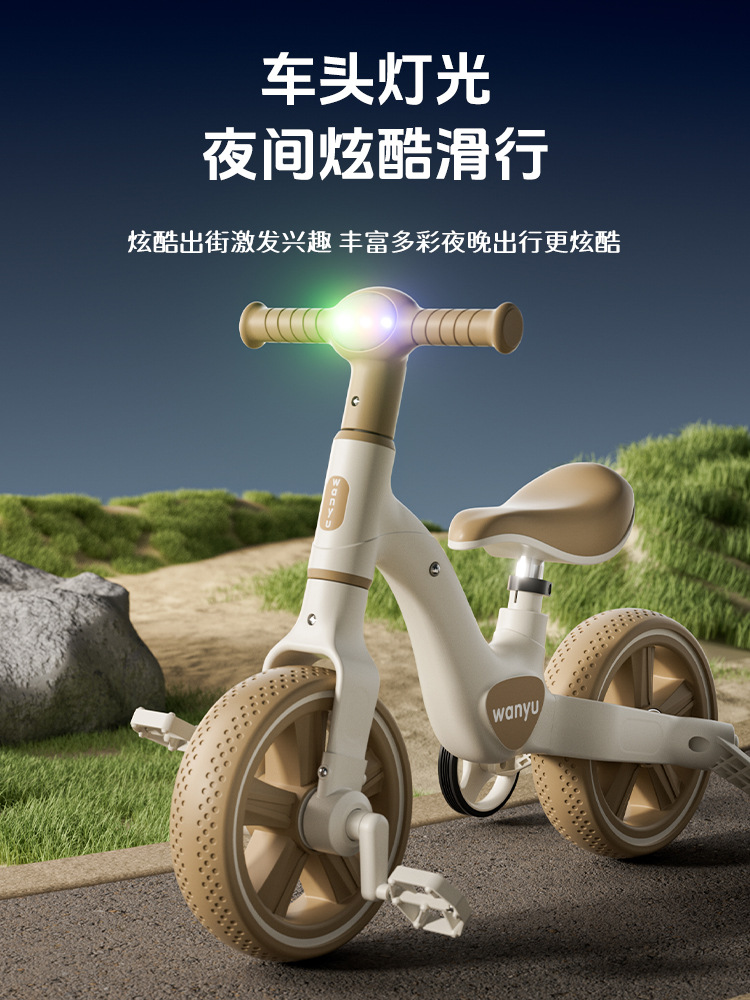 New children's balance car multi-functional two-in-one balance car 1-3-6 years old bicycle baby anti-fall tricycle