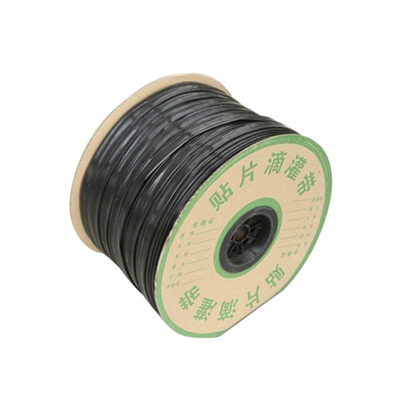 Agricultural black double-hole drip irrigation belt greenhouse vegetable field drip irrigation water-saving irrigation 16mm patch drip irrigation belt