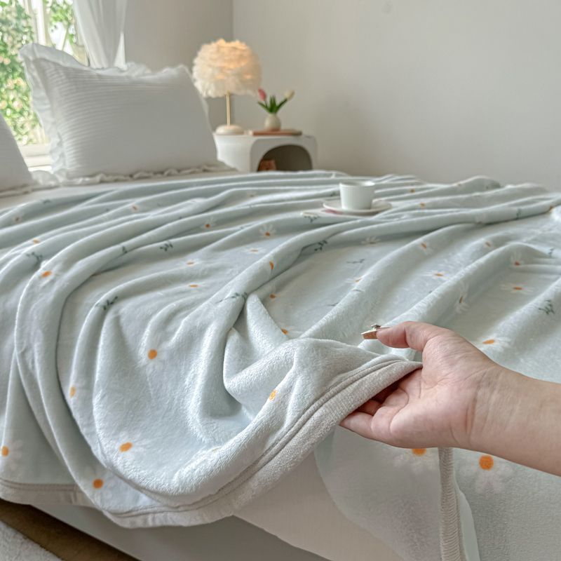 Class a Coral Velvet Blanket, Winter Blanket, Machine Washable Heating Blanket, Single Nap Blanket, Double-Sided Velvet Bed Sheets, Thickeneded Velvet