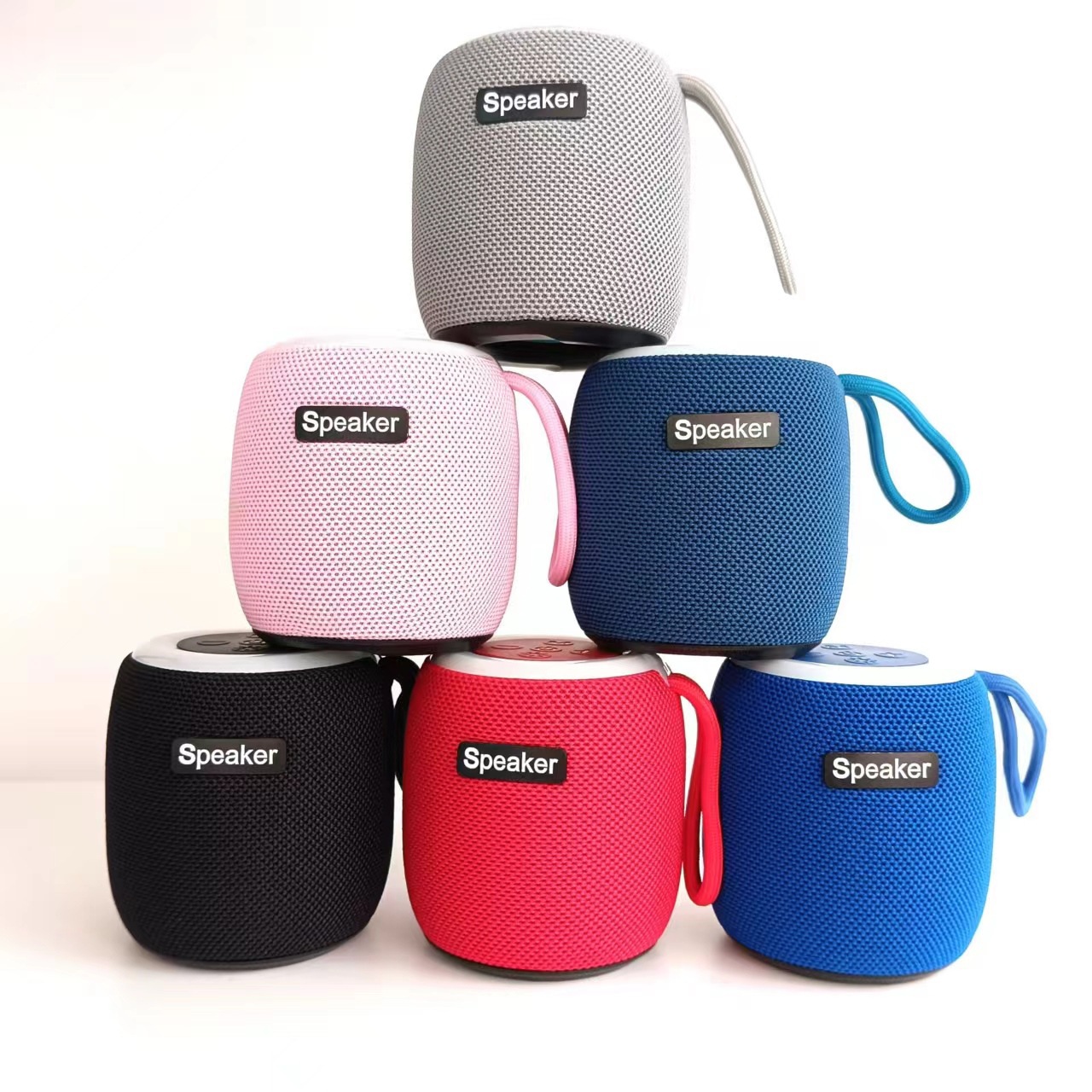 Cross-border 309 Bluetooth Speaker Outdoor Riding Wireless Portable Card Subwoofer Home Atmosphere Light Desktop Audio