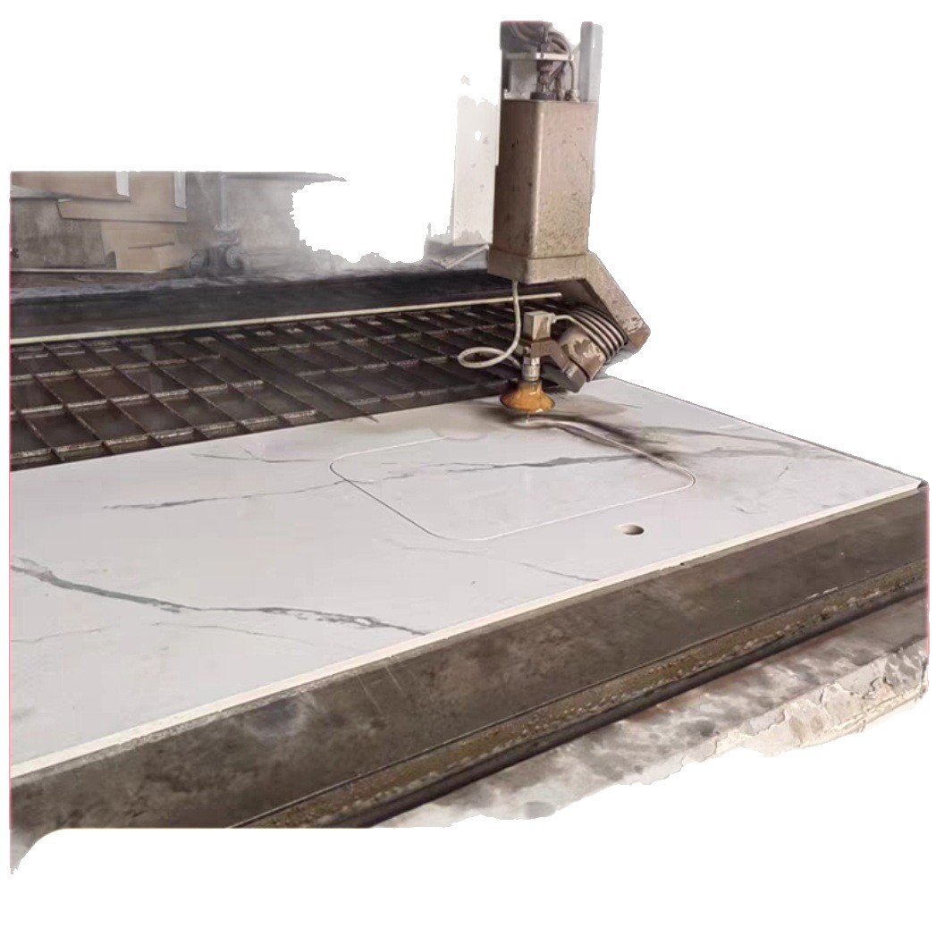 Rock Slab Processing, Cutting, Chamfering, and Fabrication of Countertops, Dining Tables, Shoe Cabinets, Etc