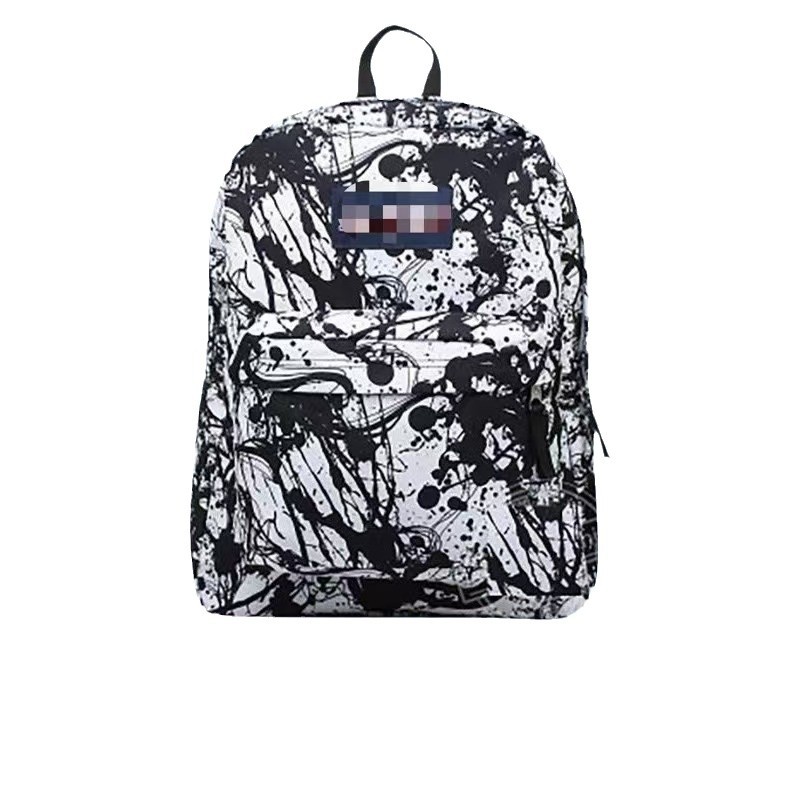 Factory direct support set JS backpack Jasper shoulder bag mint candy solid color junior high school student bag computer bag