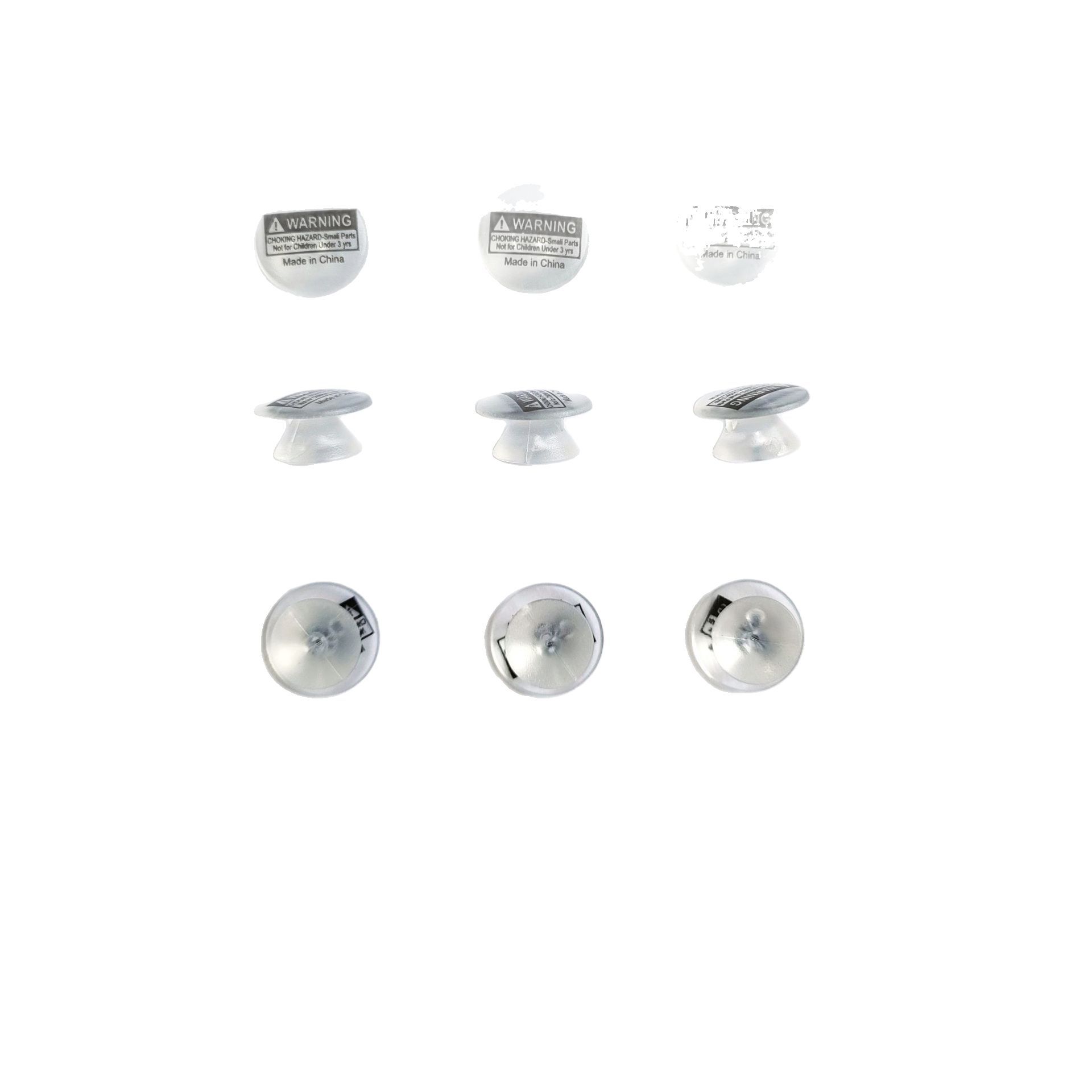 Crocs Shoe Buckles, Shoe Flower Bottom Buckles, Transparent Tapered Buckles