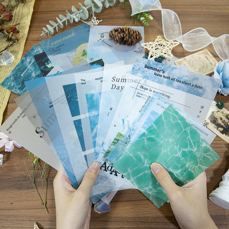 Журнал с фоновым рисунком серной кислоты, свежий стиль, наклейки, бумага для журналов