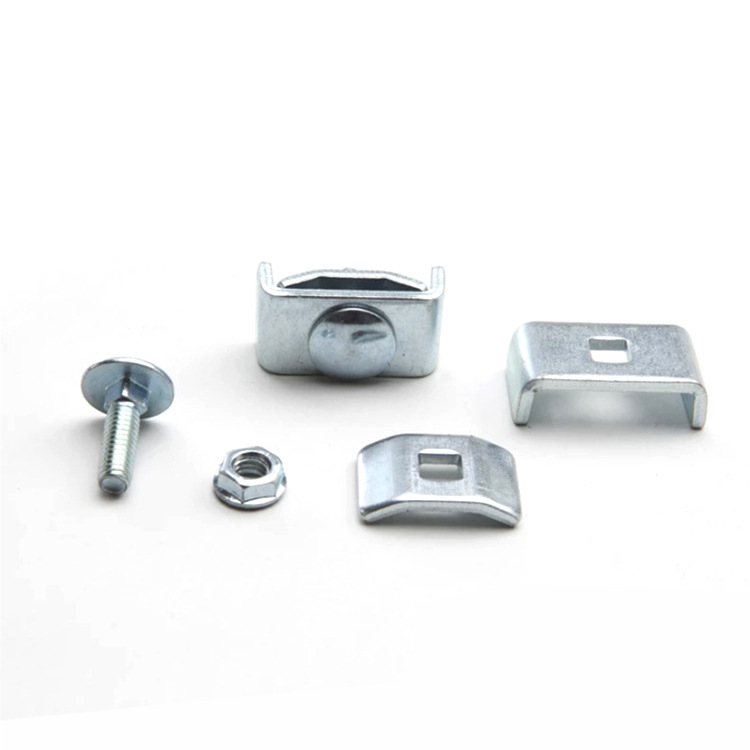 Factory Direct Sales Mesh Bridge Connector Buckle Carbon Steel Stainless Steel Idc Computer Room Wiring Rack Buckle Lock Accessories