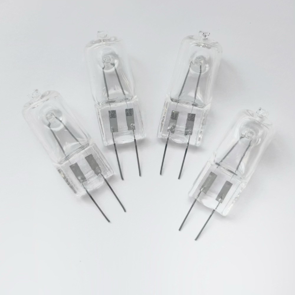 220V 35W 50W Halogen Tungsten Bulb 0.5-Pin Lamp Bead Aromatherapy Wall Lamp Table Lamp Chandelier Lamp Core Light Source Halogen