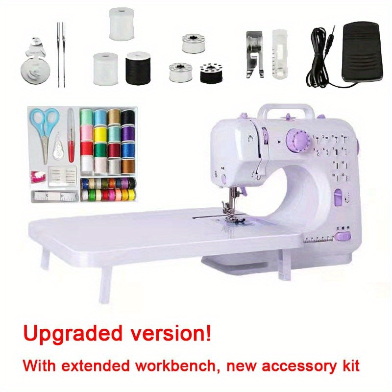 2026 New Cross-Border Dropshipping Multifunctional 6-in-1 Sewing Machine (with Extended Functions